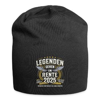 Legenden Gehen In Rente 2025 - Jersey-Beanie - Schwarz - Vorne