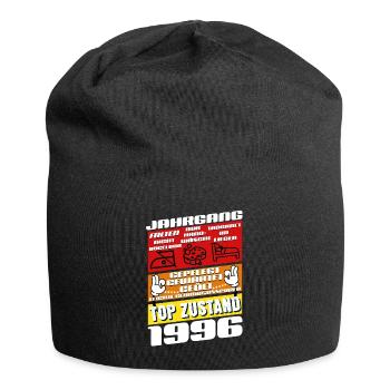 29 Year Old Vintage 1996 Birthday - Jersey Beanie - black - Front