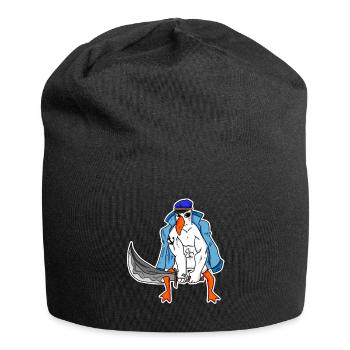 Seagull Muscles - Jersey Beanie - black - Front