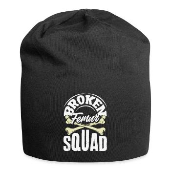Wiederaufbau Des Beins Wiederherstellung - Jersey-Beanie - Schwarz - Vorne