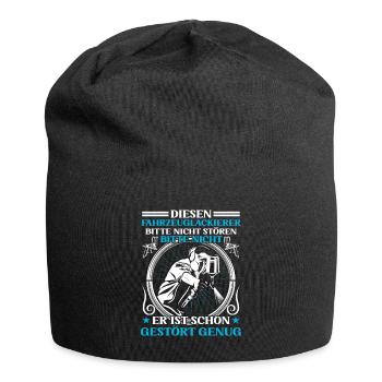 Fahrzeuglackierer ist schon gestört Lackierer - Jersey Beanie - black - Front