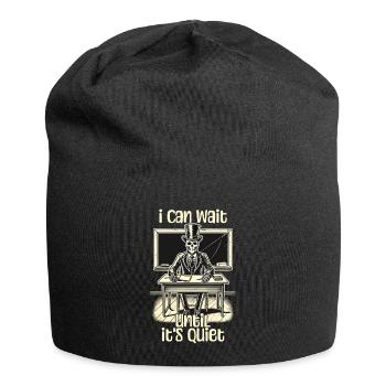 Drôle Enseignant Halloween Sarcasme Dire Design - Bonnet en jersey - noir - Devant