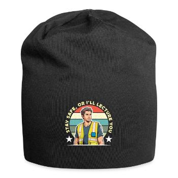 Safety Officer Stay Safe Or Public Safety Officer - Jersey Beanie - black - Front