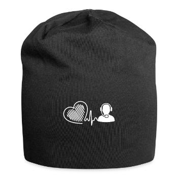 Operator Heartbeat - Jersey Beanie - black - Front