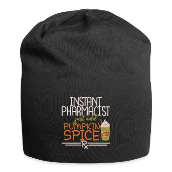 Apotheker Thanksgiving Pumpkin Spice - Jersey-Beanie - Schwarz - Vorne