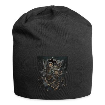 Steam Punk Art Funky Steampunk - Bonnet en jersey - noir - Devant
