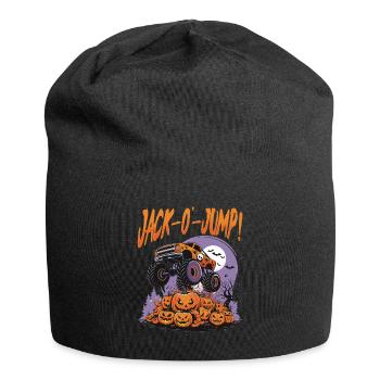 Monster Truck Halloween Jack-o'-Jump! - Jersey-Beanie - Schwarz - Vorne