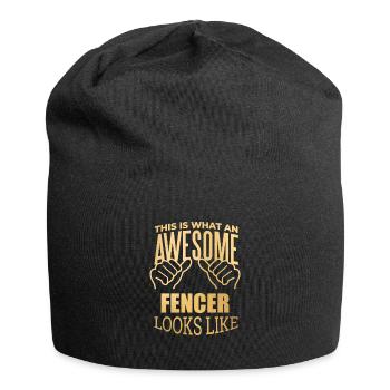 Escrime Escrime - Bonnet en jersey - noir - Devant