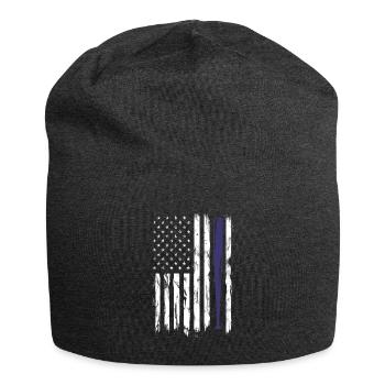 Baseball Sport Baseballspieler Pitcher Catcher USA - Jersey-Beanie - Anthrazit - Vorne
