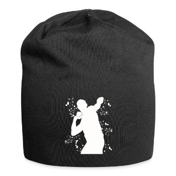Lanceur de poids Colorsplash Lancer de poids - Bonnet en jersey - noir - Devant