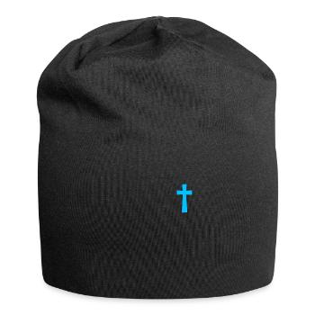 Jesus Christus Christlich Christentum Gott Bibel - Jersey-Beanie - Schwarz - Vorne