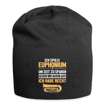 Euphoniumspieler hat immer Recht Euphonist Player - Bonnet en jersey - noir - Devant