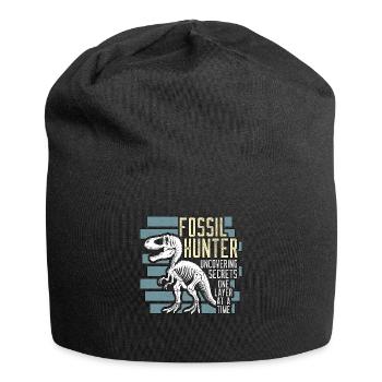 Fossil Hunter Uncovering Secrets Fossil Collecting - Jersey-Beanie - Schwarz - Vorne