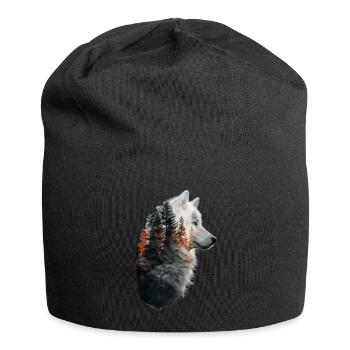 Samoyède - Bonnet en jersey - noir - Devant