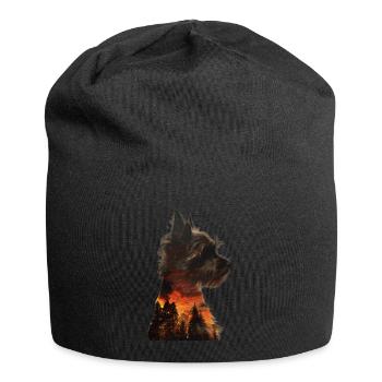 Yorkshire Terrier - Jersey Beanie - black - Front