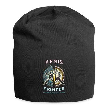 Arnis Kali Eskrima Filipino Boxing Training - Jersey Beanie - black - Front