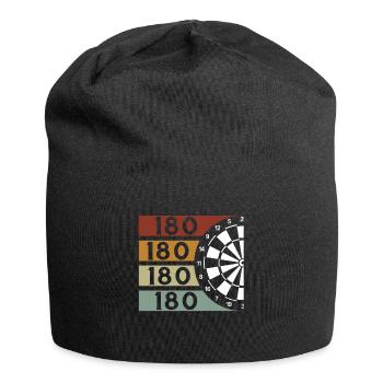 Dart Gift Dartboard Darts Player Bullseye - Jersey Beanie - black - Front