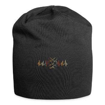 Drums Drums Drumstick Drummer Music Band Rock - Jersey Beanie - black - Front