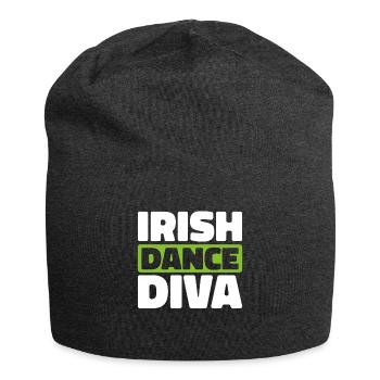 Irish Dance Irischer Tanz - Jersey Beanie - charcoal grey - Front