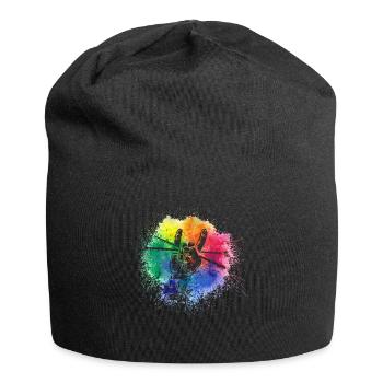 Drums Drums Drumstick Drummer Music Band Rock - Jersey Beanie - black - Front