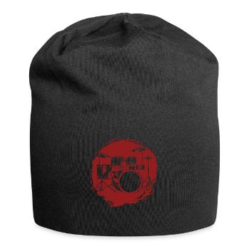 Drums Drums Drumstick Drummer Music Band Rock - Jersey Beanie - black - Front