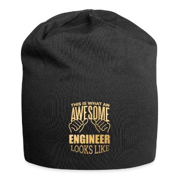 Ingenieur Ingenieur Ingenieur - Jersey-Beanie - Schwarz - Vorne