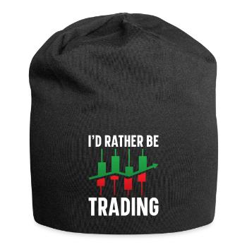 Day Trading Day Trader Bourse Bourse - Bonnet en jersey - noir - Devant