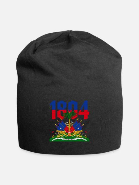 Vacances Haïti Caraïbes - Bonnet en jersey - noir
