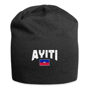 Vacances Haïti Caraïbes - Bonnet en jersey - noir - Devant