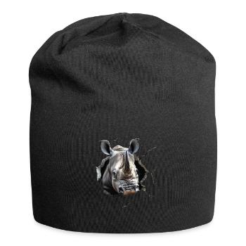 Rhinoceros - Jersey Beanie - black - Front
