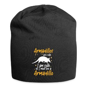 Armadillo I'm an Armadillo Armadillo - Jersey Beanie - black - Front