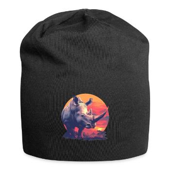 Rhino Rhinos Rhino - Jersey Beanie - black - Front