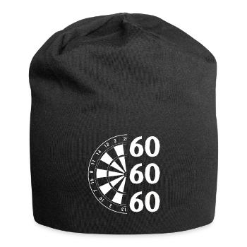 Dart Gift Dartboard Darts Player Bullseye - Jersey Beanie - black - Front