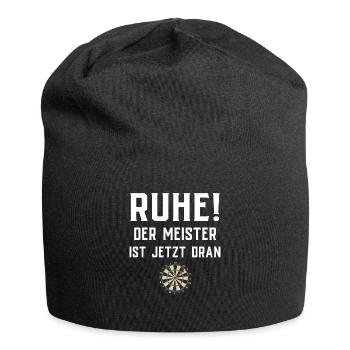 Dart Gift Dartboard Darts Player Bullseye - Jersey Beanie - black - Front