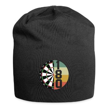 Dart Gift Dartboard Darts Player Bullseye - Jersey Beanie - black - Front