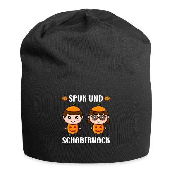 Halloween Kostüm SPUK UND SCHABERNACK Lustiges - Jersey-Beanie - Schwarz - Vorne