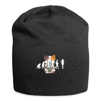 Bubble Tea Boba BubbleTea Kawaii Japan Tea Kpop - Jersey Beanie - black - Front