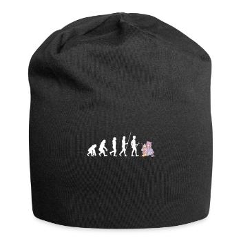 Bubble Tea Boba BubbleTea Kawaii Japan Tea Kpop - Jersey-Beanie - Schwarz - Vorne