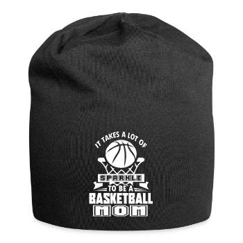Proud To Be A Basketball Mom - Jersey Beanie - black - Front