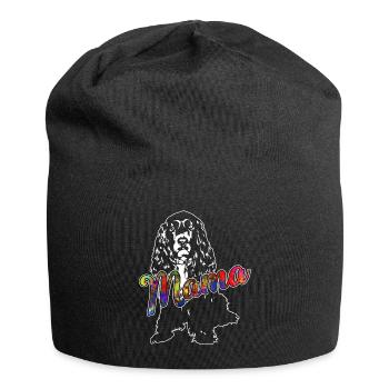 Boykin Spaniel Boykin Spaniel Mama - Jersey Beanie - black - Front