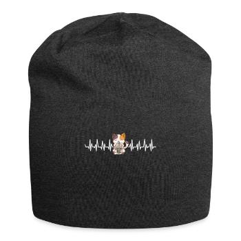 Thé à bulles Boba BubbleTea Kawaii Japan Tea Kpop - Bonnet en jersey - charbon - Devant