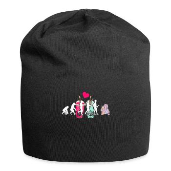 Bubble Tea Boba BubbleTea Kawaii Japan Tea Kpop - Jersey Beanie - black - Front