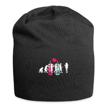 Bubble Tea Boba BubbleTea Kawaii Japan Tea Kpop - Jersey Beanie - black - Front
