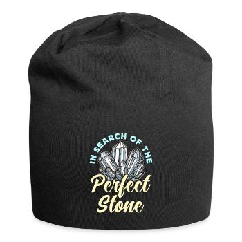 Rockhounding In Search Of The Perfect Mineralogy - Jersey Beanie - black - Front