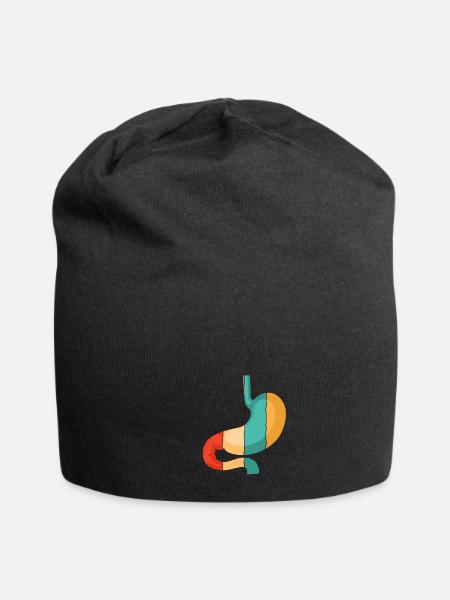 Retro-Magenbypass Bariatrischer Magenchirurg - Jersey-Beanie - Schwarz