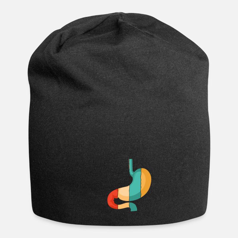 Retro-Magenbypass Bariatrischer Magenchirurg - Jersey-Beanie - Schwarz