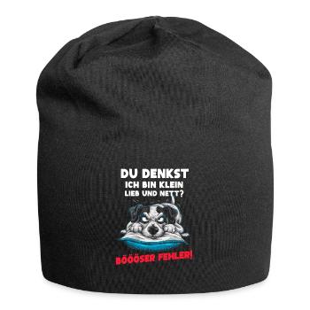 Chien Tshirt Drôle Drôle Humour Sarcasme Bureau - Bonnet en jersey - noir - Devant