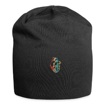Heart Surgery Logo Emblem Pacemakers Open Heart - Jersey Beanie - black - Front
