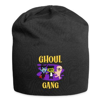 Halloween Costume Kids GHUL GANG Funny - Jersey Beanie - black - Front