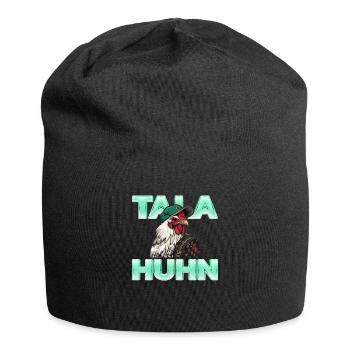ala Huhn Meme – Lustiges Talahuhn - Jersey-Beanie - Schwarz - Vorne